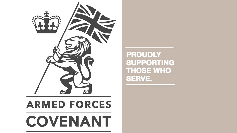 Armed Forces Covenant – Proudly Supporting those who serve