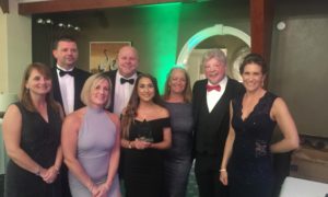 Our Portcullis Legals Plymouth Team with Simon Weston CBE