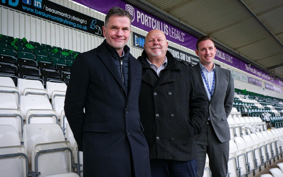 Portcullis lands five year deal with Plymouth Argyle.
