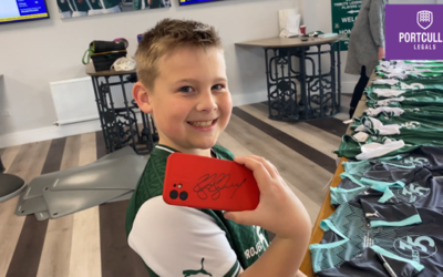 A Day at Argyle with Luca our Sleep Out Winner 2023
